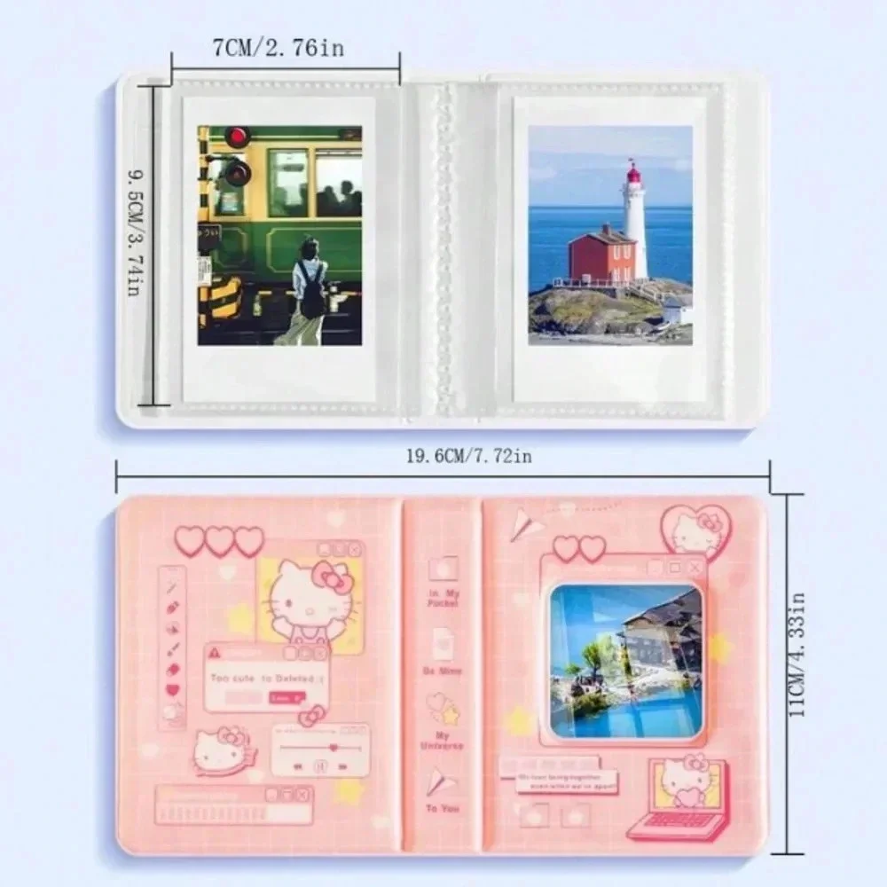 Blue Hello Kitty Sanrio Cinnamorol anime photo album girls gift picture toy